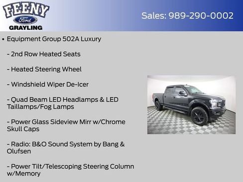 Used 2020 Ford F150 Lariat w/ Equipment Group 502A Luxury AWD/4WD image 12