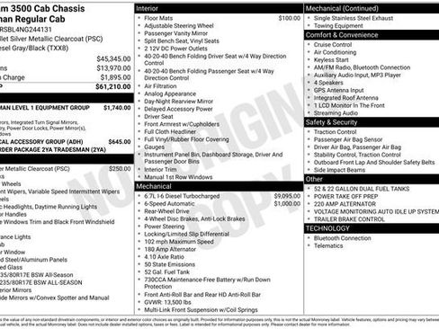 Used 2022 RAM 3500 Tradesman image 15