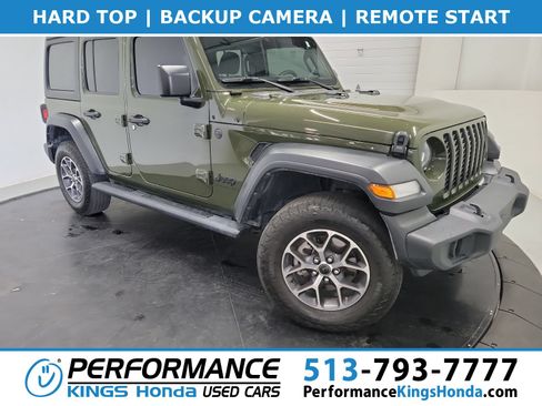 Used 2024 Jeep Wrangler Unlimited Sport AWD/4WD image 1