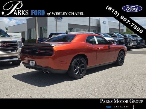 Used 2022 Dodge Challenger SXT w/ Blacktop Package RWD image 4