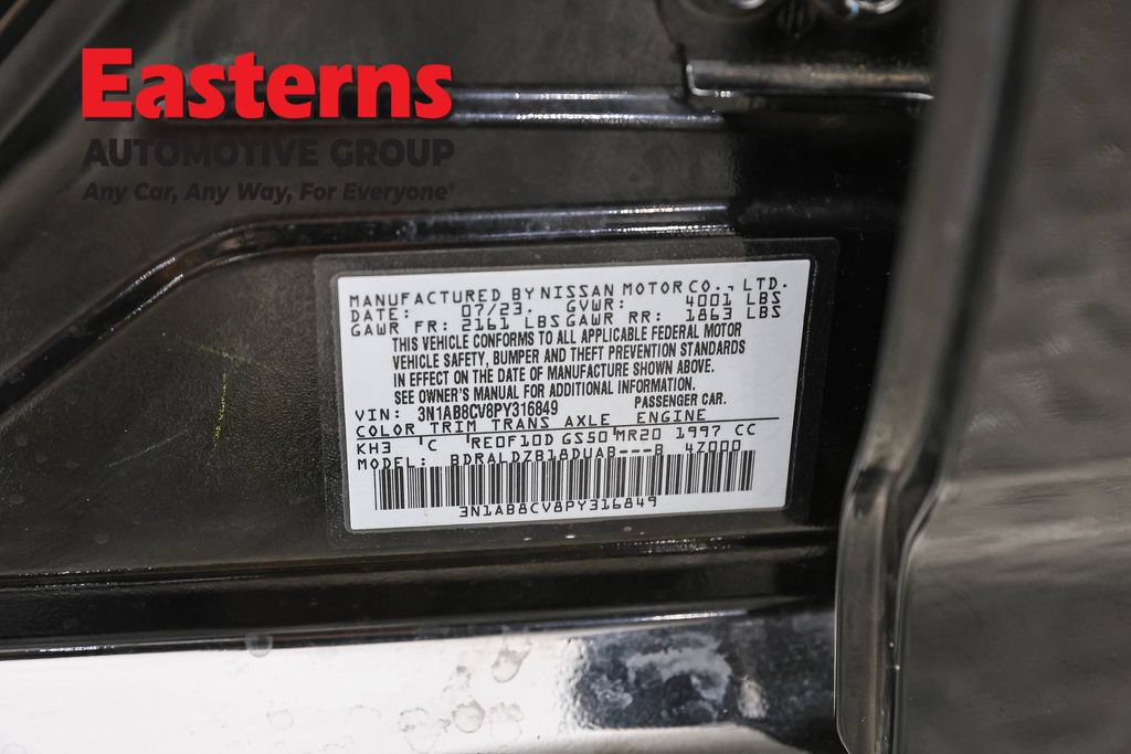 Used 2023 Nissan Sentra SV w/ SV Premium Package FWD image 37