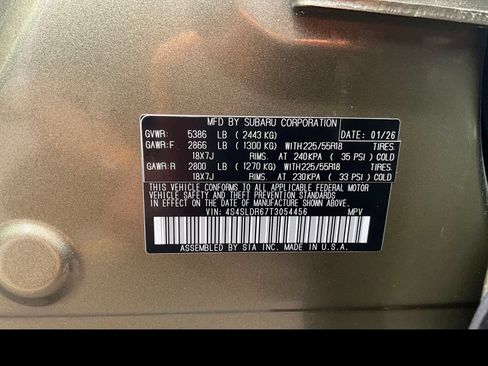 Certified 2026 Subaru Forester Limited AWD/4WD image 19