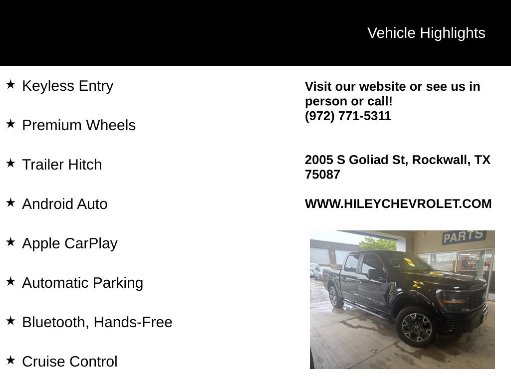 Used 2024 Ford F150 STX AWD/4WD image 3