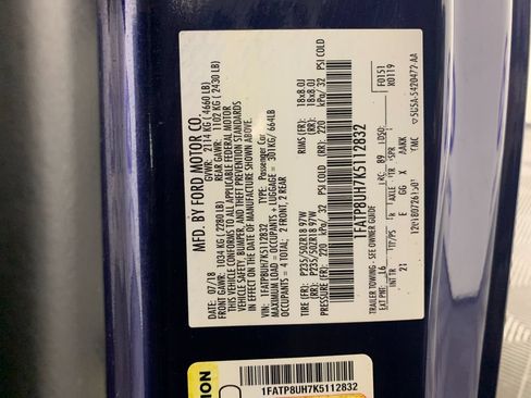 Used 2019 Ford Mustang Convertible w/ Equipment Group 101A RWD image 12