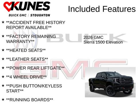 New 2026 GMC Sierra 1500 Elevation w/ Elevation Premium Package image 3