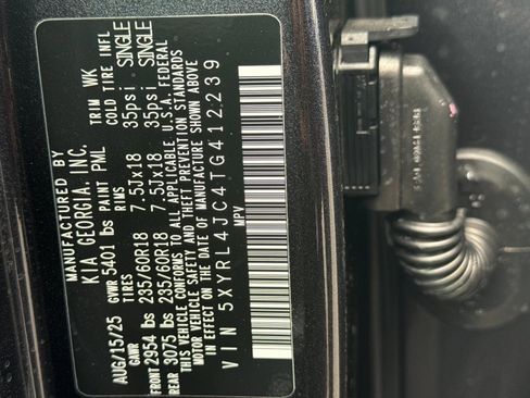 New 2026 Kia Sorento S image 35