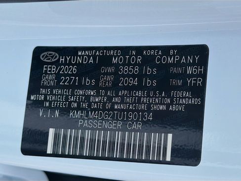 New 2026 Hyundai Elantra Sport w/ Cargo Package FWD image 25