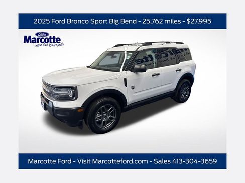 Certified 2025 Ford Bronco Sport Big Bend AWD/4WD image 1