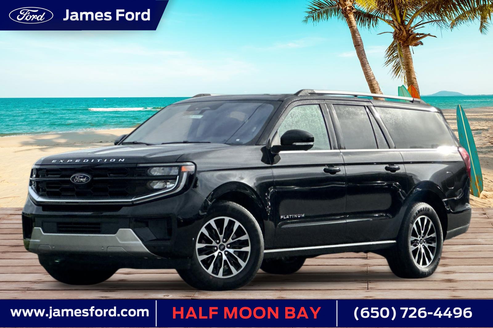 Used 2025 Ford Expedition Max Platinum AWD/4WD image 1