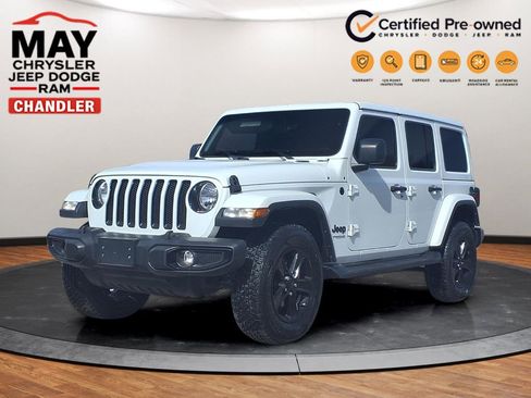 Used 2022 Jeep Wrangler Unlimited Sahara image 1