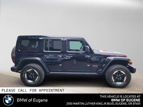 Used 2021 Jeep Wrangler Unlimited Rubicon w/ Uconnect 4C Nav & Sound Group AWD/4WD image 2