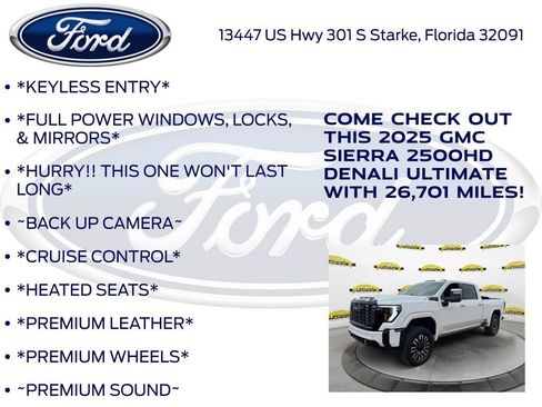 Used 2025 GMC Sierra 2500 Denali Ultimate image 10