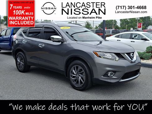 Used 2016 Nissan Rogue SL w/ SL Premium Package AWD/4WD image 1