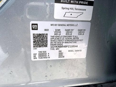 Used 2023 Cadillac XT5 Luxury w/ LPO, Floor Liner Package image 30