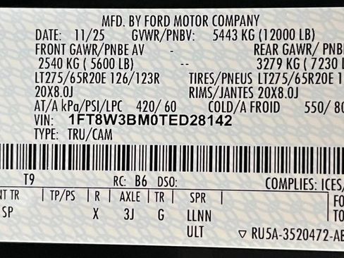Used 2026 Ford F350 King Ranch w/ FX4 Off-Road Package AWD/4WD image 63