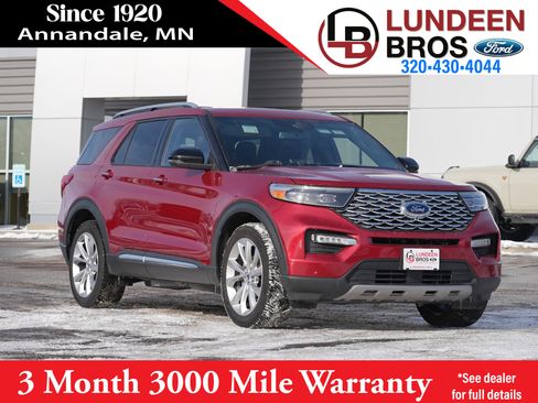 Used 2021 Ford Explorer Platinum w/ Equipment Group 601A image 1