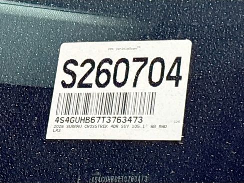 New 2026 Subaru Crosstrek 2.5i AWD/4WD image 23
