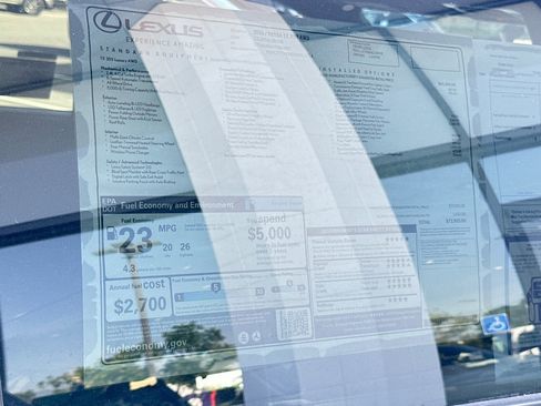 New 2026 Lexus TX 350 AWD image 30