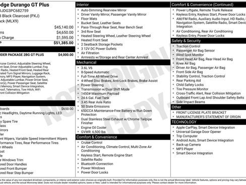 Used 2023 Dodge Durango GT image 3