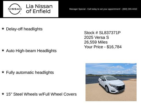 Used 2025 Nissan Versa S FWD image 20