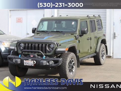 Used 2024 Jeep Wrangler Unlimited Rubicon 4xe image 1