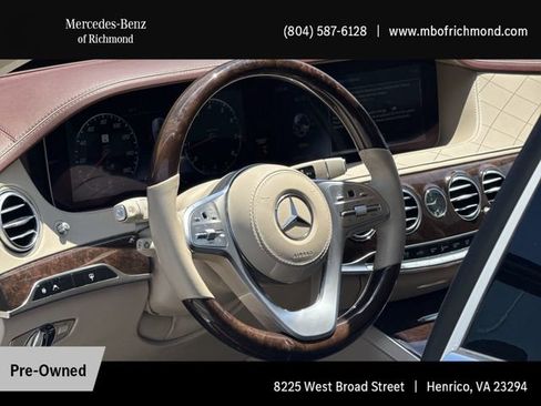 Certified 2019 Mercedes-Benz S 560 Sedan image 13