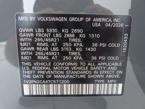 New 2026 Volkswagen Atlas SEL Premium R-Line AWD/4WD image 30