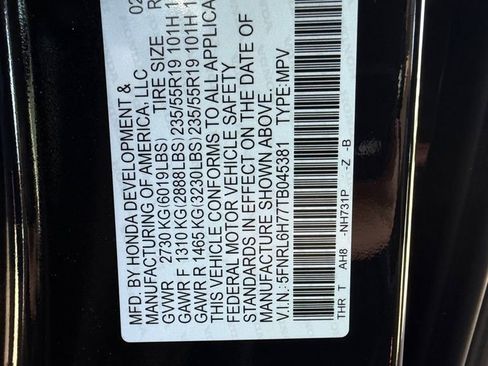 New 2026 Honda Odyssey Sport-L image 27