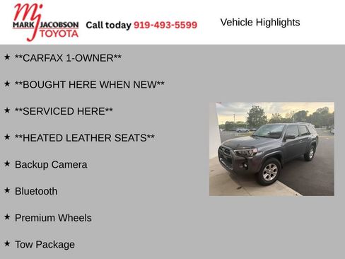 Used 2023 Toyota 4Runner SR5 Premium w/ Moonroof Package RWD image 6