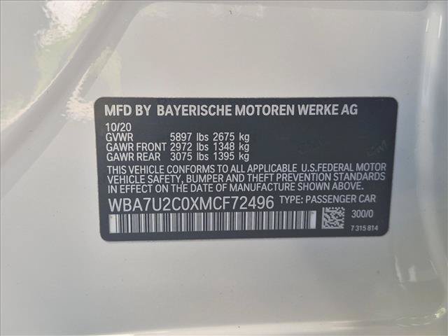 Used 2021 BMW 750i xDrive w/ M Sport Package AWD/4WD image 24