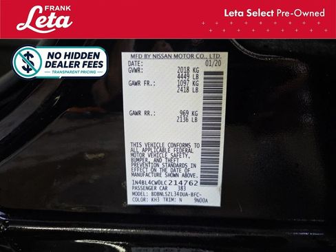 Used 2020 Nissan Altima 2.5 SR AWD/4WD image 26