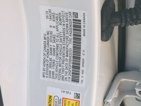 Used 2025 Honda Civic Sport image 70