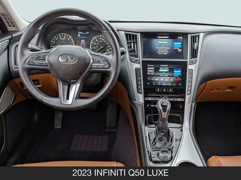 Certified 2023 INFINITI Q50 Luxe w/ Cargo Package RWD image 13