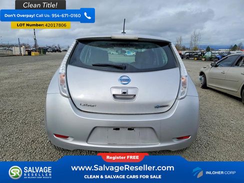 Used 2015 Nissan Leaf S w/ Charge Package FWD image 8