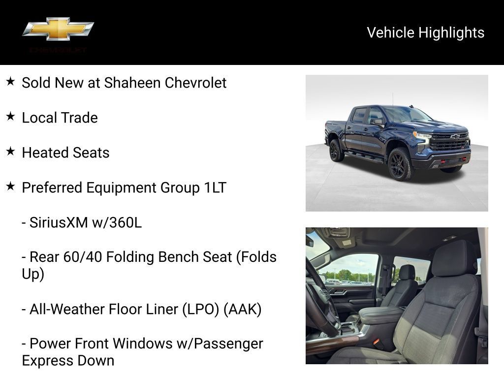 Used 2023 Chevrolet Silverado 1500 LT Trail Boss w/ Protection Package AWD/4WD image 19