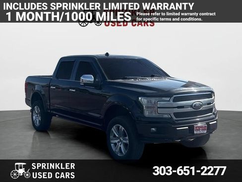 Used 2018 Ford F150 Platinum w/ Equipment Group 701A Luxury AWD/4WD image 1