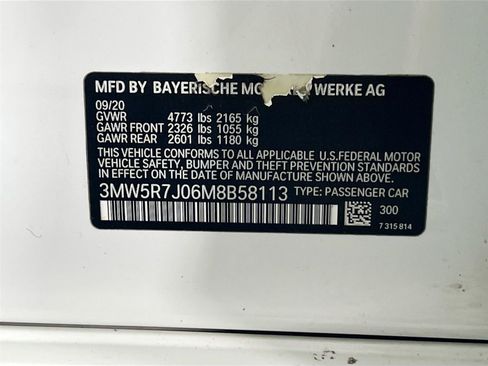 Used 2021 BMW 330i xDrive Sedan w/ Driving Assistance Package AWD/4WD image 33