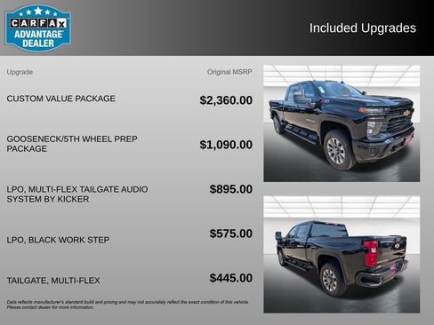 Used 2025 Chevrolet Silverado 2500 Custom w/ Custom Value Package AWD/4WD image 3