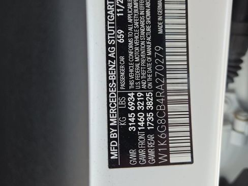 Certified 2024 Mercedes-Benz S 63 AMG S image 16