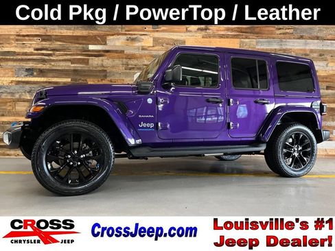 Used 2023 Jeep Wrangler Unlimited Sahara w/ Cold Weather Group AWD/4WD image 1