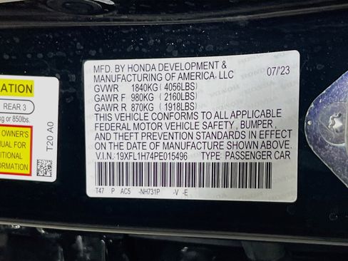 Used 2023 Honda Civic EX-L image 31