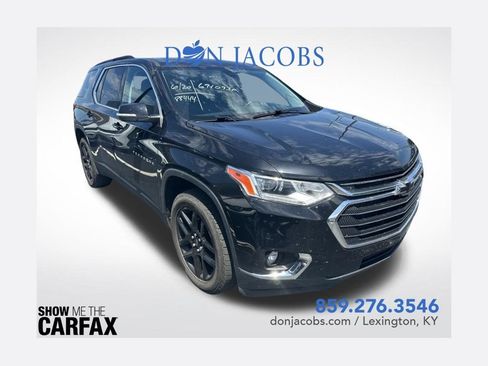 Used 2021 Chevrolet Traverse LT w/ LPO, Floor Liner Package AWD/4WD image 1