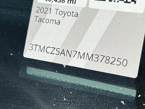 Used 2021 Toyota Tacoma TRD Sport w/ TRD Premium Sport Package image 23