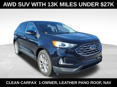 Used 2021 Ford Edge Titanium w/ Canadian Touring Package image 2