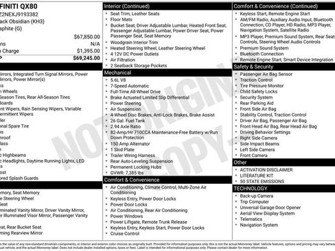 Used 2018 INFINITI QX80 4WD image 40