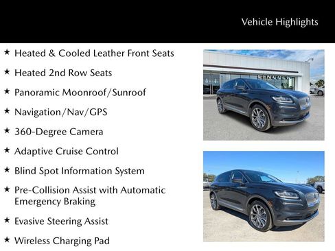 Used 2022 Lincoln Nautilus Reserve w/ Equipment Group 201A image 26