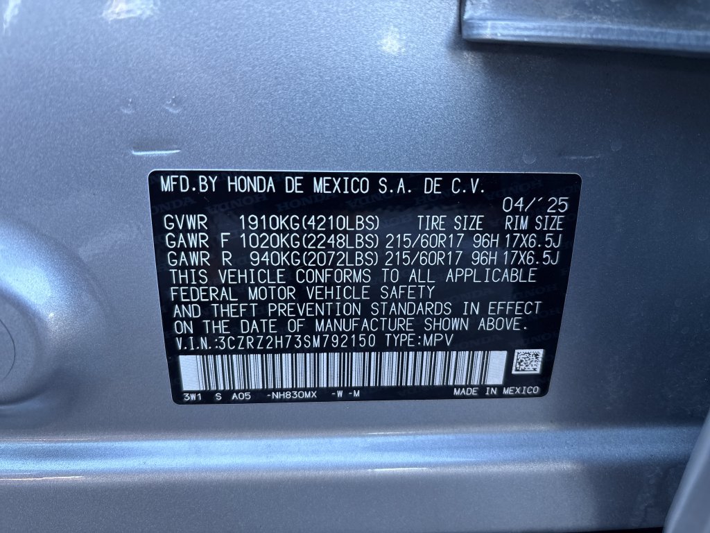 Used 2025 Honda HR-V EX-L image 30