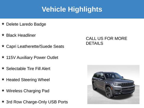 Used 2023 Jeep Grand Cherokee L Laredo AWD/4WD image 29