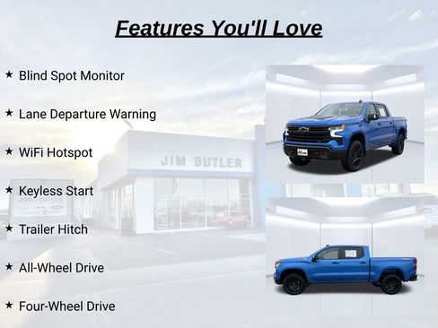 Used 2025 Chevrolet Silverado 1500 LT Trail Boss w/ Convenience Package II AWD/4WD image 19