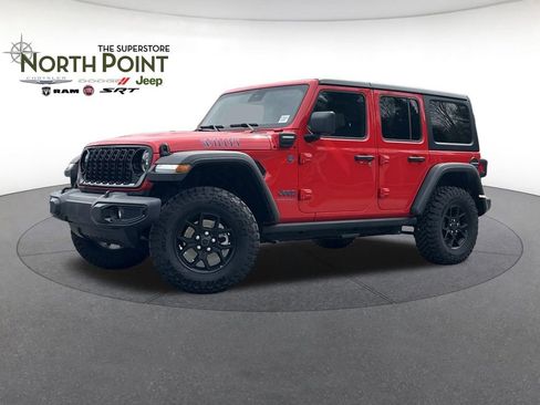 Certified 2025 Jeep Wrangler Unlimited Sport S 4xe image 1